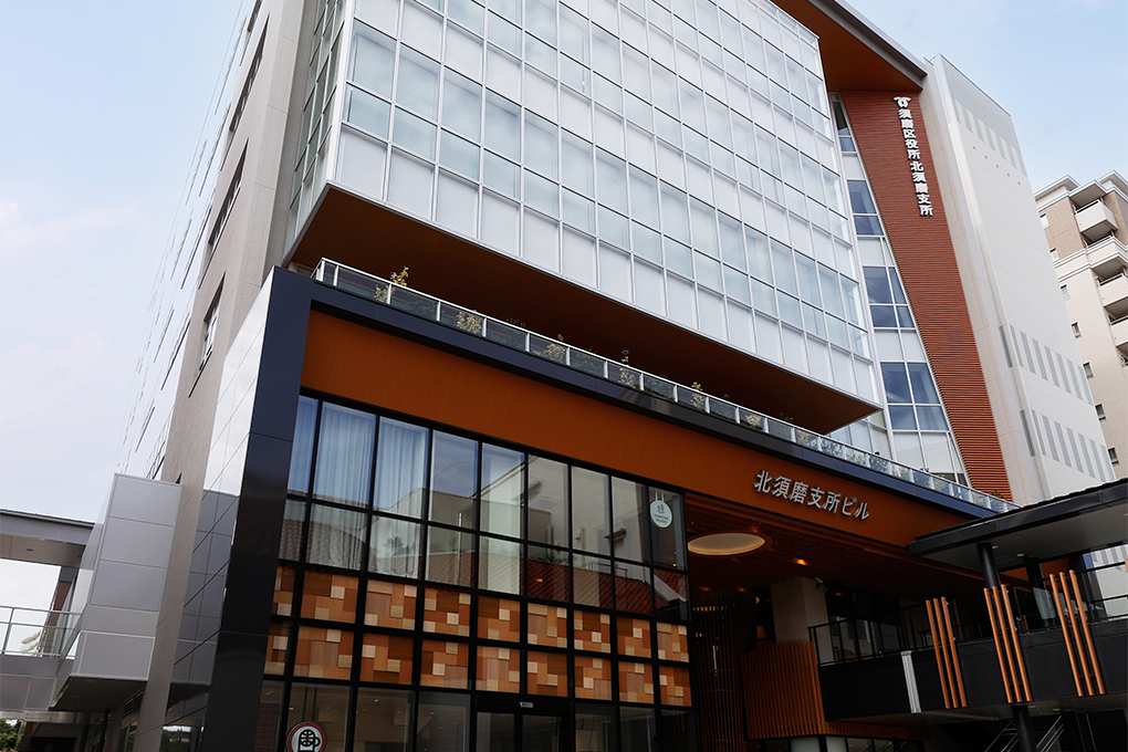 北須磨支所の外観の写真です。